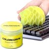 Wrist Rest for Keyboard and Mouse, Computer Ergonomic Wrist Support Pad, Soft Memory Foam Arm Cushion for Desk, Palm Hand Office Laptop Typing