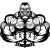 Epic Gym Workout SVG & PNG Bundle, 12 Clipart Images to Design Shirts, Ads, Merch, Branding and More for Fitness and Bodybuilding Community