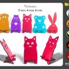 Phone Stand Laser Cut SVG, Cell Phone Stand Bundle, Animal 3D Laser Phone Holders, CNC File, Animals Laser Cut, 3d Laser Cut, Home Decor