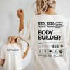 Gym T-Shirt, Gym Heart Beat Shirt, Weight Lifting Shirt, Novelty, Fitness Hunch, Gift/Present for Body Builder, MMA UFC Motivational Tee Top