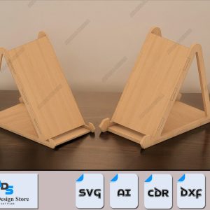 DIY Laser Cut Phone Stand – Perfect Display Holder for Desk or Bedside – 108
