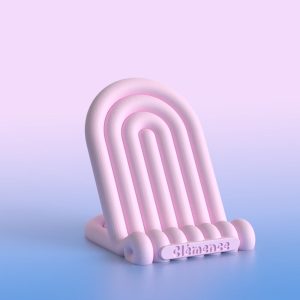 Customizable phone stand – unique gift – 3D printing