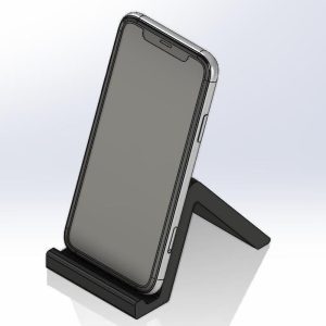 Phone Stand STL File for 3D Printing