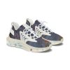 Women’s low top seafoam watercolor sneakers