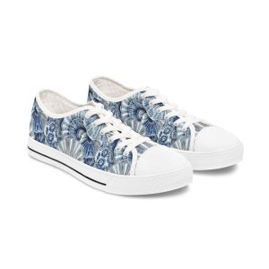 Sea Women’s Sneakers: Stylish Low Top Shoes, Beach-Inspired Summer Footwear for Ocean Lovers