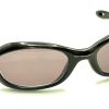 Oakley XS Five Shiny Black Oval Sunglasses Frames 125 USA Sports Kids Youth
