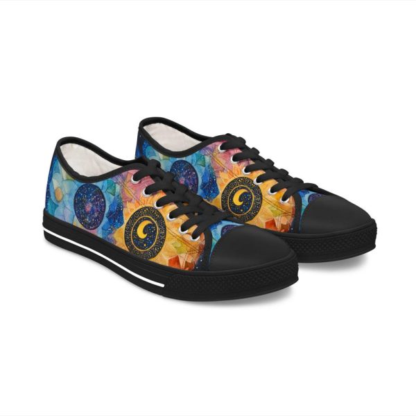 Sneakers, Mystical Harmony Women’s Mesh Shoes for Good Vibes, Breathable and Durable, Casual Stylish Footwear