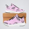 Abstraction Men’s Mesh Sneakers 100% Polyester, Abstract Running Shoes, Lightweight & Breathable Athletic Footwear, Modern Art Streetwear