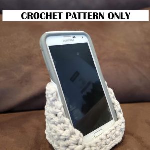 CROCHET PATTERN — Cell Phone Stand