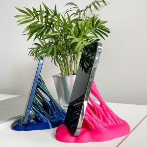 Melting Slime Phone Stand Unique Gum Phone Holder – Customizable Desk Organizer, Perfect Gift for Gamers Stylish Gift Idea for Teenager