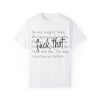Comfort Colors 1717 Garment-Dyed T-Shirt – Customizable 100% Ring-Spun Cotton Tee