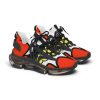 Green Turtle Shell Pattern Sneakers – Unique Animal Print Shoes – Fun Nature-Inspired Footwear – Cool Casual Sneakers for Turtle Lovers
