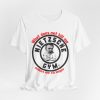 Nietzsche Fitness T-Shirt – “What Does Not Kill Me Makes Me Stronger” – Nietzsche Gym Parody Tee – Philosophy Meets Fitness