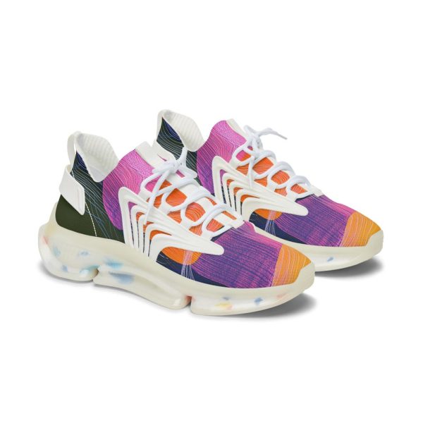 Colorful Women’s Mesh Sneakers – Trendy Athletic Footwear