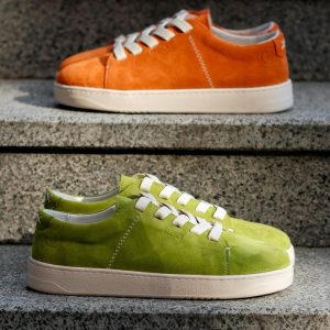 Woman’s leather shoes, Custom leather sneakers , Women’s anatomical sneakers for summer
