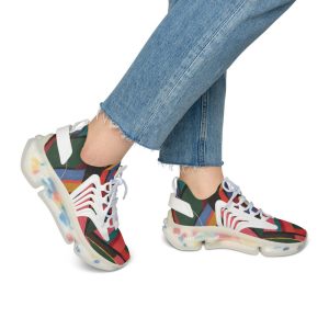 Colorful Women’s Mesh Sneakers – Stylish Lightweight Athletic Shoes for Fitness, Running, Walking, Travel, Casual Wear