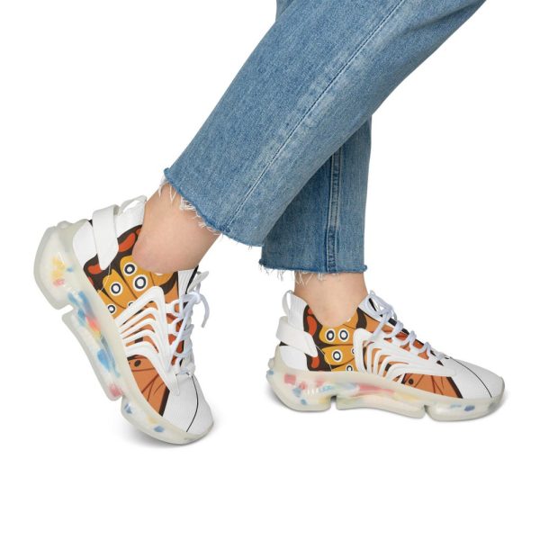 Women’s Mesh Sneakers | Casual Wear | Durable Shoes | Comfortable Shoes | Mesh Knit Polyester Sneakers | Gift for Her